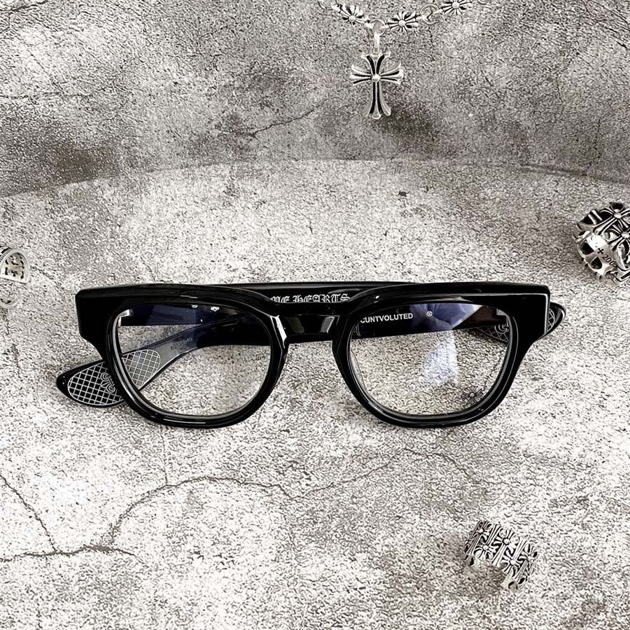 Kính Chrome Hearts Cuntvoluted Đen