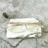 Kính Chrome Hearts COX UCKER BK Trong Suốt