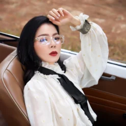 Kính Chrome Hearts GITTINANY Trong Suốt